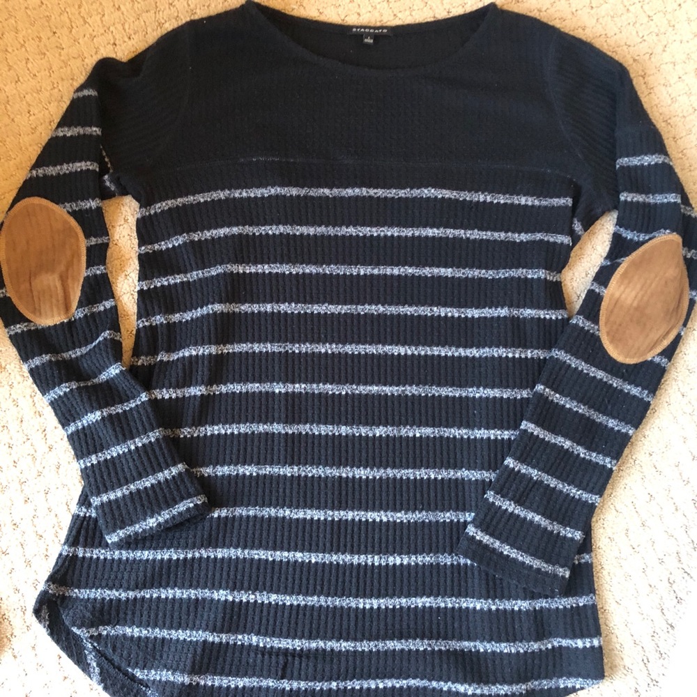 Black Long Sleeve Knit Shirt